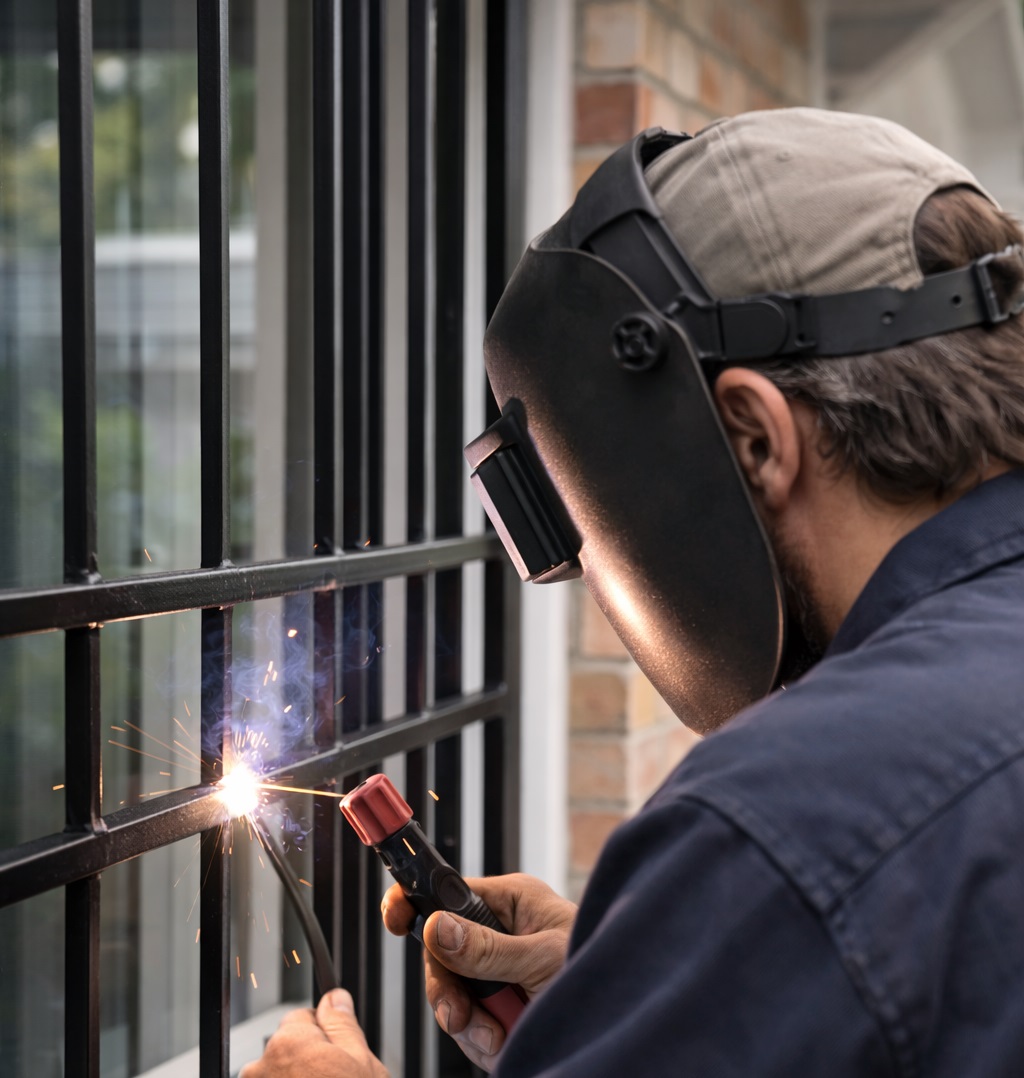 soldadura en reja